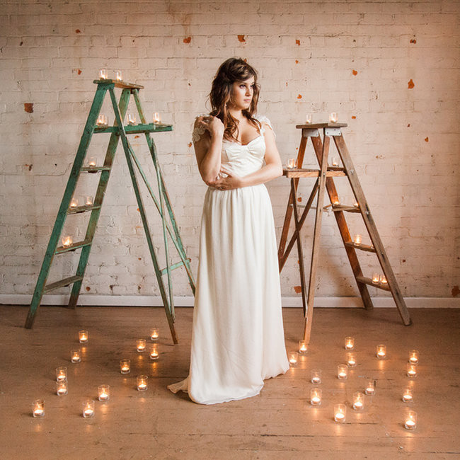 Industrial Bohemian Romance - Spencer Studios Photography