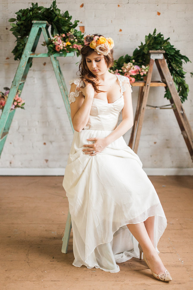 Industrial Bohemian Romance - Spencer Studios Photography