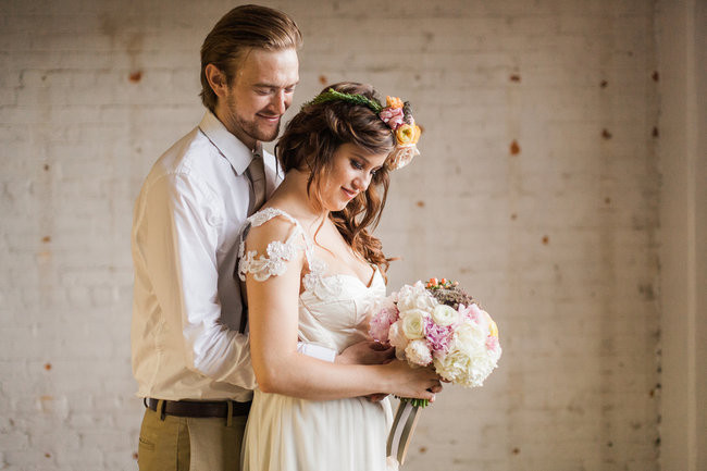 Industrial Bohemian Romance - Spencer Studios Photography