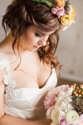 Industrial Bohemian Romance - Spencer Studios Photography