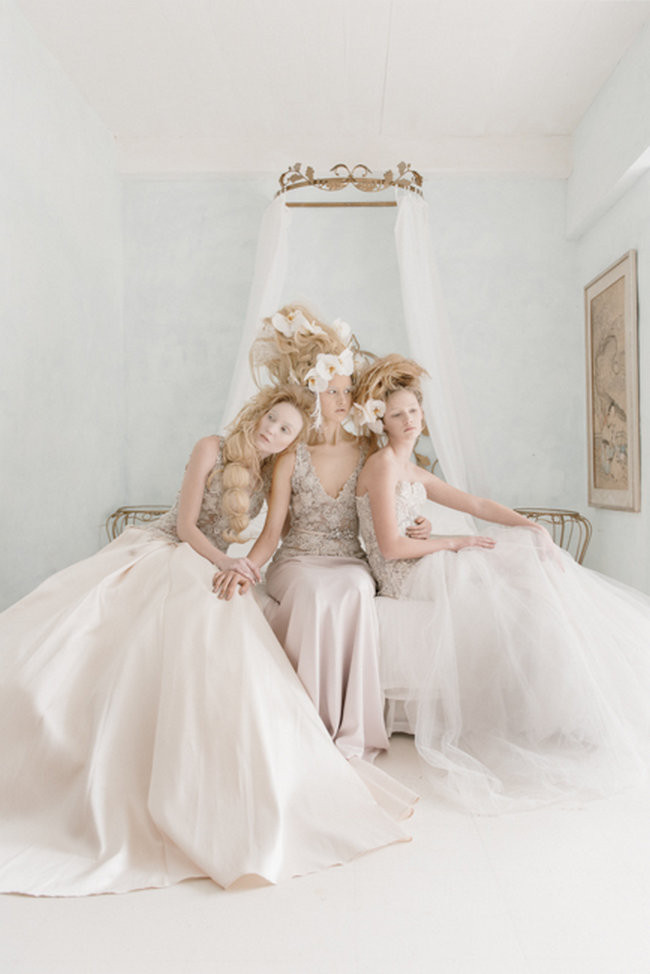 Rococo inspired Marie Antoinette Wedding Ideas - ST Photography 