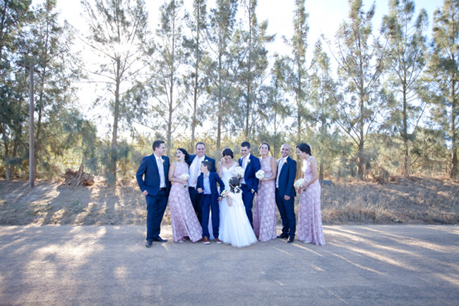 Gold and Pink Wedding - Kathryn van Eck Photography