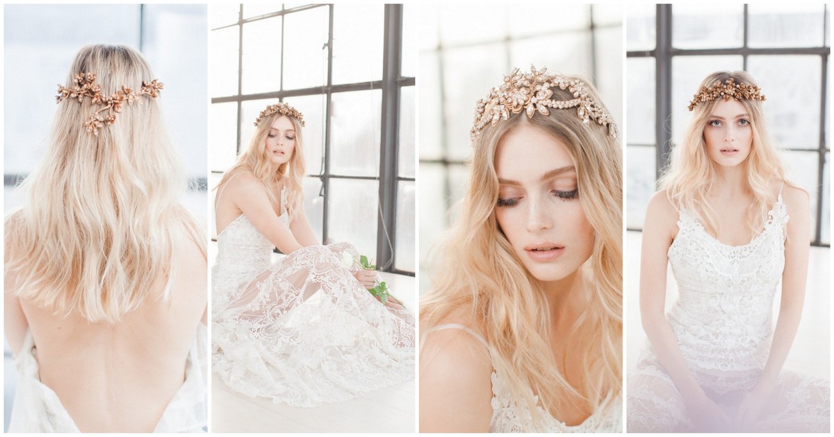 Jannie Baltzer Wild Nature Bridal Headpiece Collection 2016 - Sandra Aberg photography