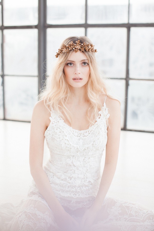 Jannie Baltzer Wild Nature Bridal Headpiece Collection 2016 - Sandra Aberg photography