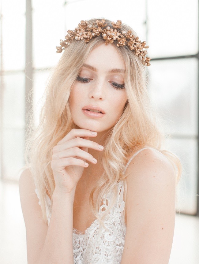 Jannie Baltzer Wild Nature Bridal Headpiece Collection 2016 - Sandra Aberg photography