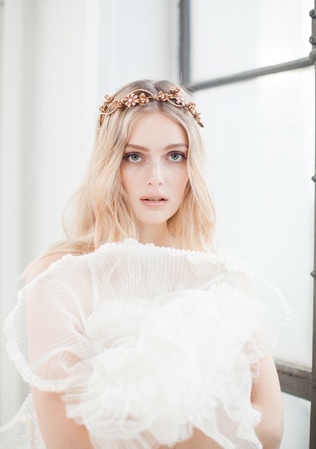 Jannie Baltzer Wild Nature Bridal Headpiece Collection 2016 - Sandra Aberg photography