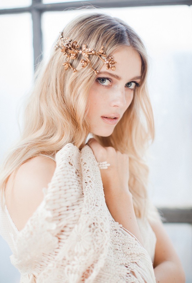 Jannie Baltzer Wild Nature Bridal Headpiece Collection 2016 - Sandra Aberg photography