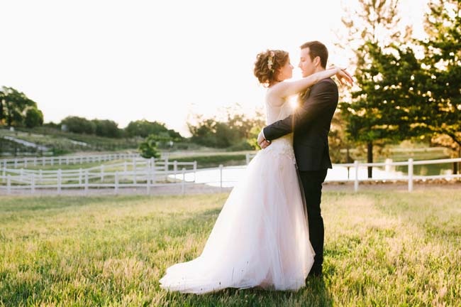 Whimsical Flower Farm Wedding - Claire Thomson Photography