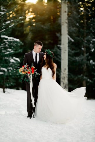 Winter Bride Ideas - Ashley Rae Photography