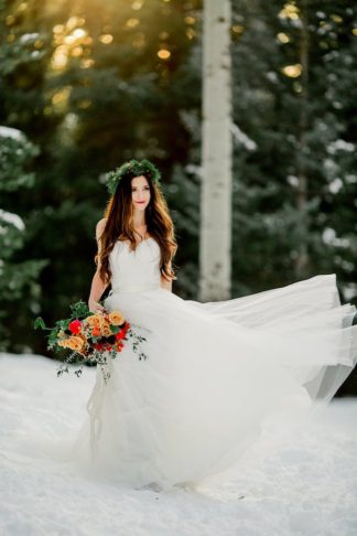 Winter Bride Ideas - Ashley Rae Photography