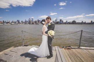 New York Harbor Yacht Cruise Wedding - Lauren Cowart Photography.