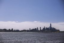 New York Harbor Yacht Cruise Wedding - Lauren Cowart Photography.