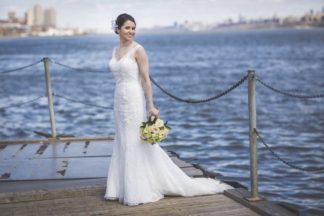 New York Harbor Yacht Cruise Wedding - Lauren Cowart Photography.