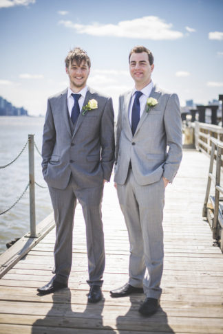 New York Harbor Yacht Cruise Wedding - Lauren Cowart Photography.