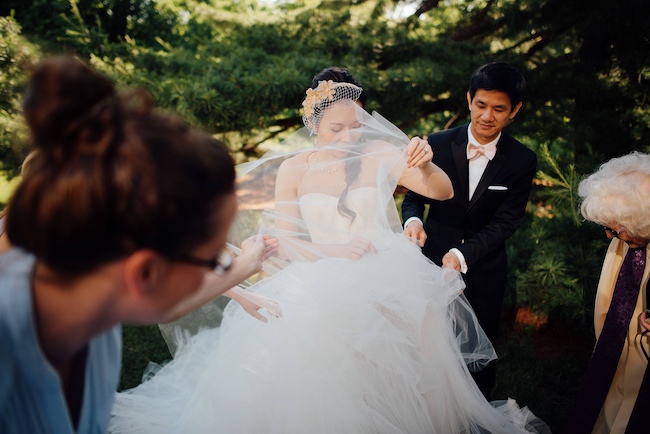 Outdoor Chinese Tea Ceremony Wedding - Ryan Brenizer Photography