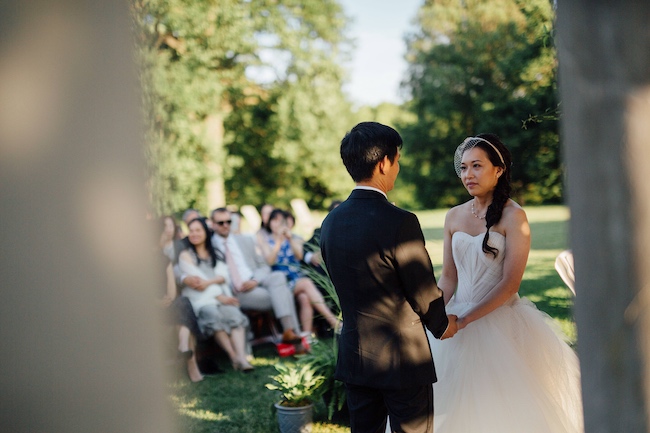 Outdoor Chinese Tea Ceremony Wedding - Ryan Brenizer Photography