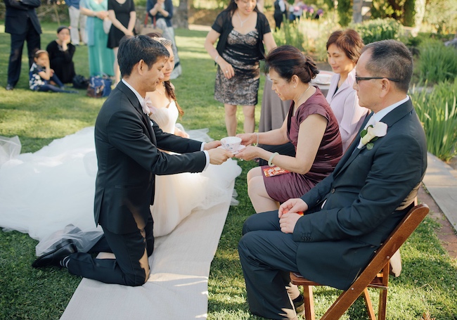 Outdoor Chinese Tea Ceremony Wedding - Ryan Brenizer Photography