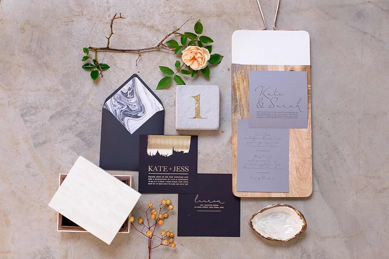 Tan Copper and Marble Wedding - Wesley Vorster