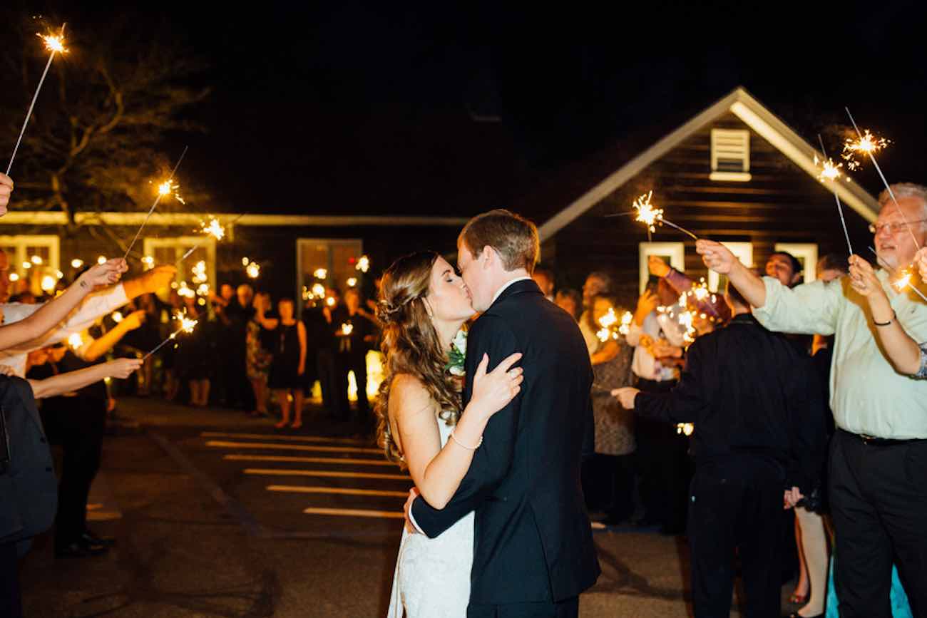 Wonderfully Woodsy Winter Wedding in Purple and Green - Ctg Photography