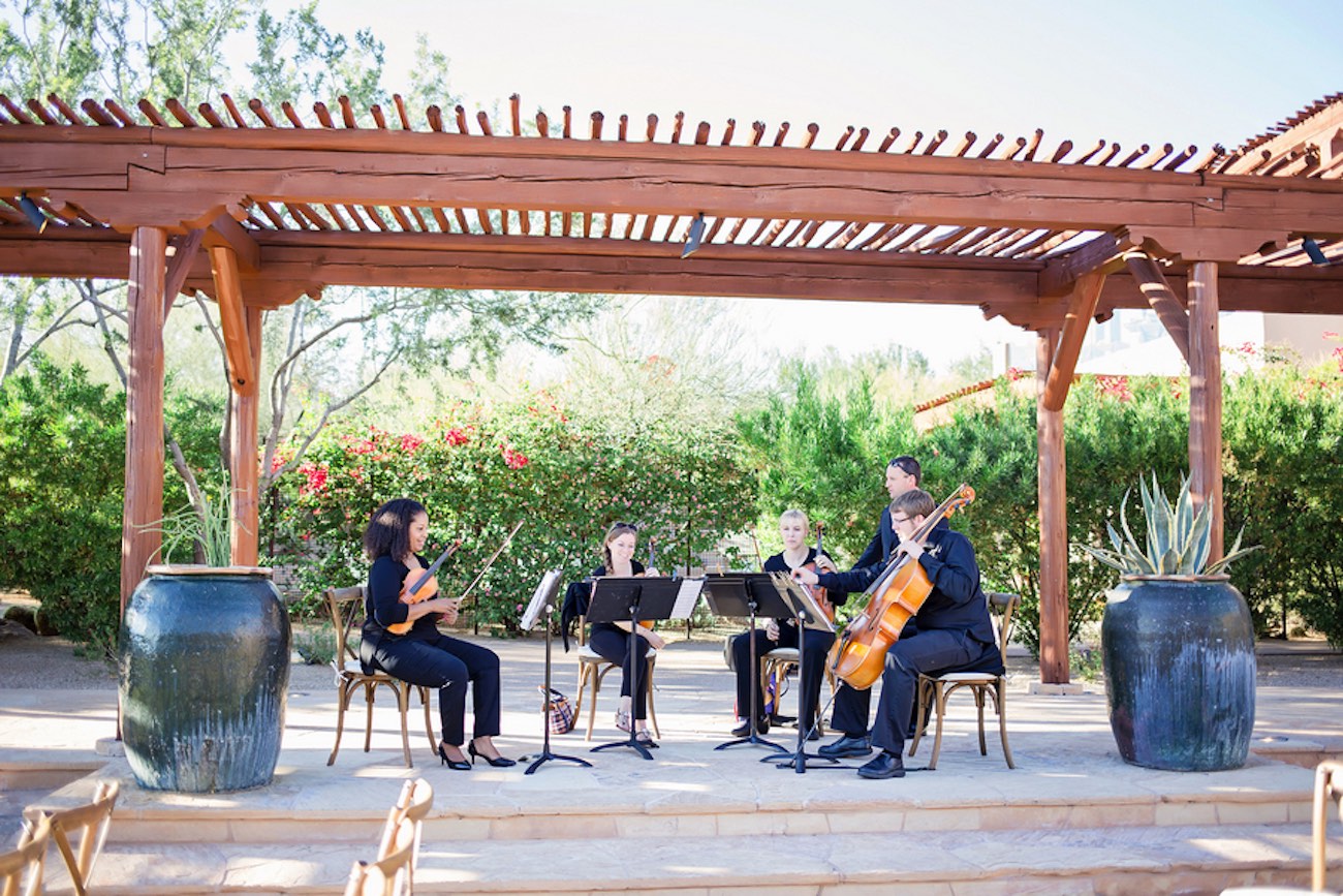 Plum Pink + Gold Arizona Wedding - Jessica Q Photography