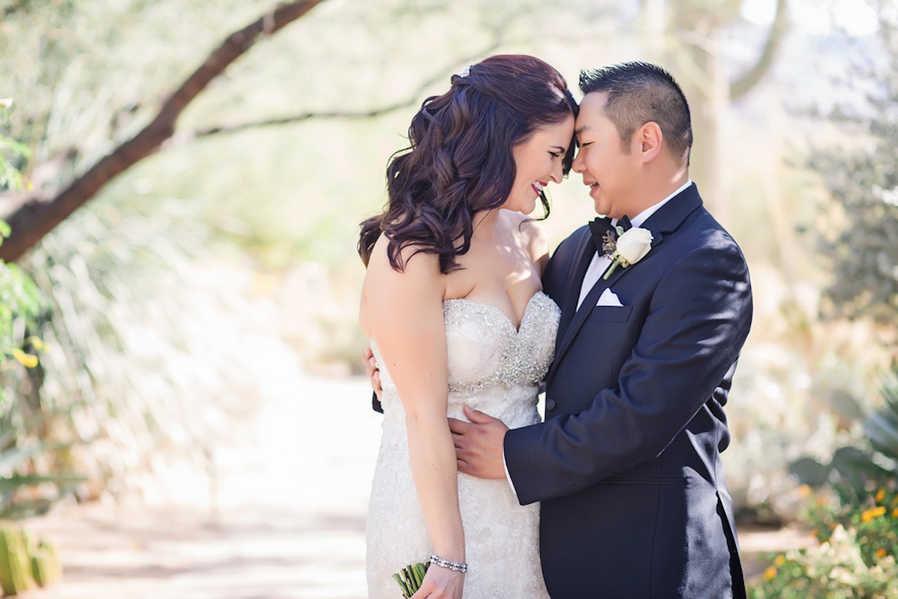 Plum Pink + Gold Arizona Wedding - Jessica Q Photography