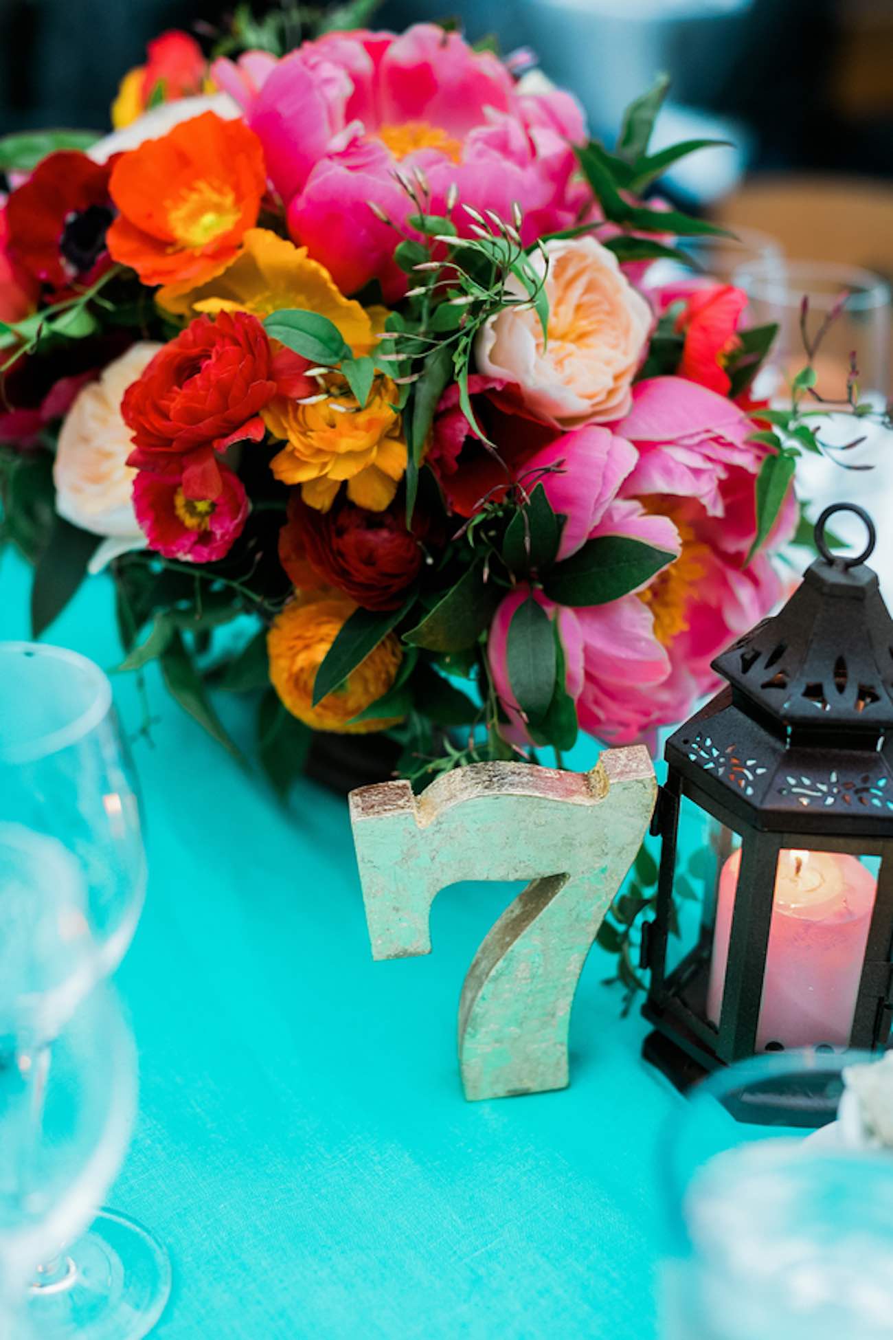 Bright + Colorful Golden Gate Garden Wedding. Pics: Milou + Olin Photography