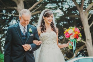 Bright + Colorful Golden Gate Garden Wedding. Pics: Milou + Olin Photography