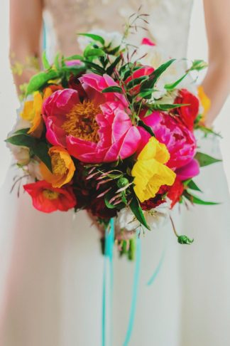 Bright + Colorful Golden Gate Garden Wedding. Pics: Milou + Olin Photography