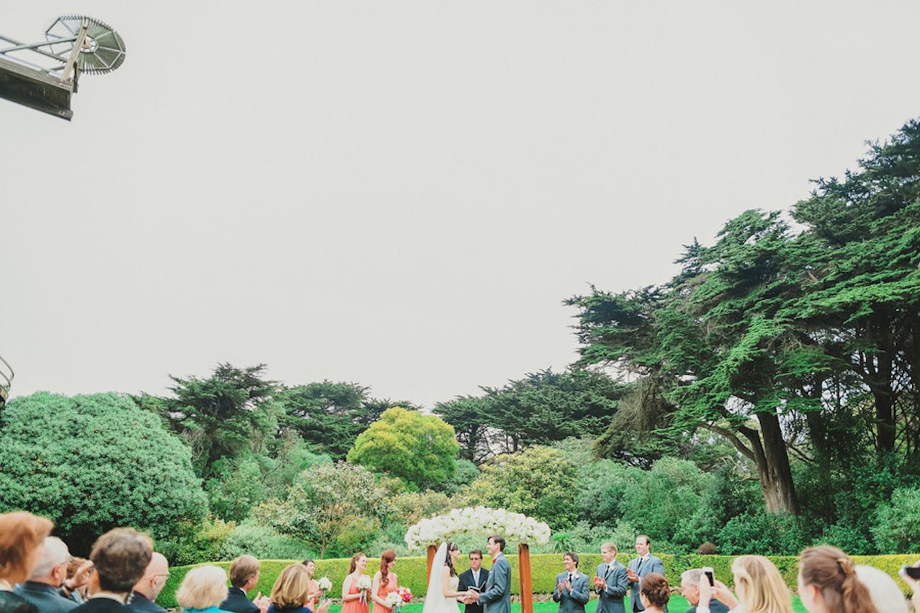 Bright + Colorful Golden Gate Garden Wedding. Pics: Milou + Olin Photography