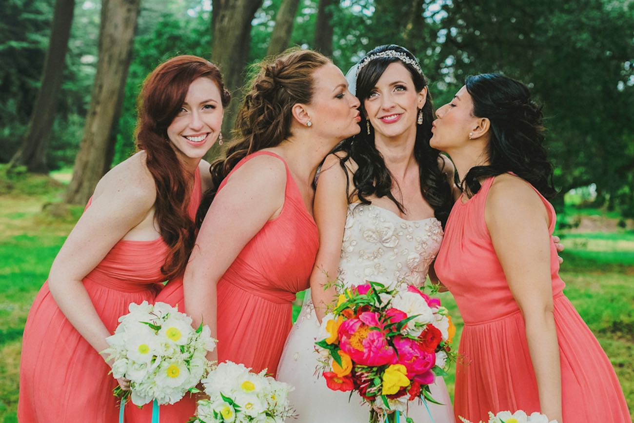 Bright + Colorful Golden Gate Garden Wedding. Pics: Milou + Olin Photography