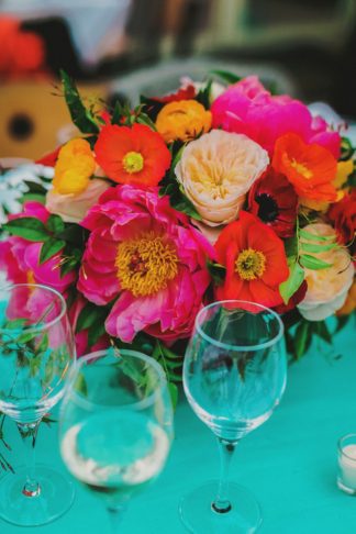 Bright + Colorful Golden Gate Garden Wedding. Pics: Milou + Olin Photography