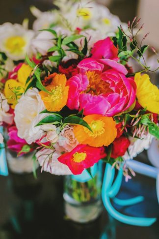 Bright + Colorful Golden Gate Garden Wedding. Pics: Milou + Olin Photography