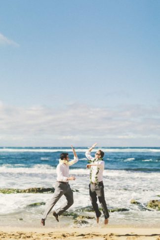 Laid Back Tropical Maui Destination Beach Wedding. Angie Diaz Photography