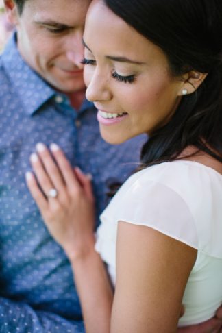 Apple Blossom Engagement Photographs in Ottawa. Photography: Grace & Gold Studio