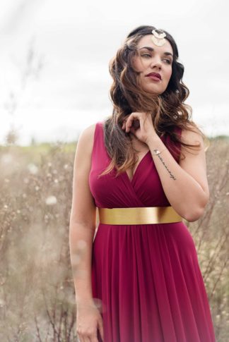 How to mix and match winter + fall bridesmaid dresses 