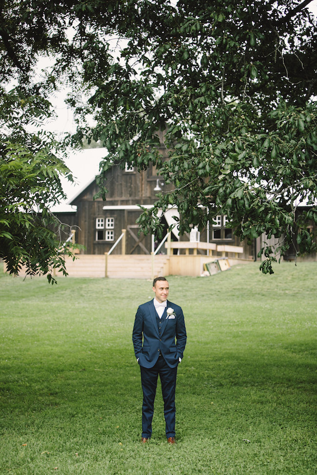 Blush Indiana Barn Wedding