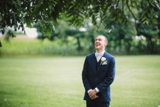 Blush Indiana Barn Wedding