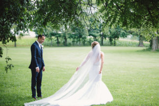 Blush Indiana Barn Wedding