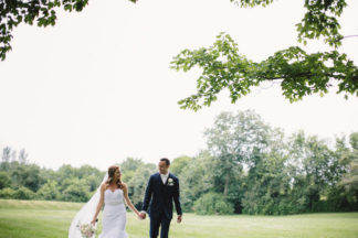 Blush Indiana Barn Wedding