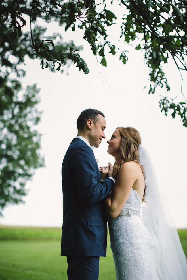 Blush Indiana Barn Wedding