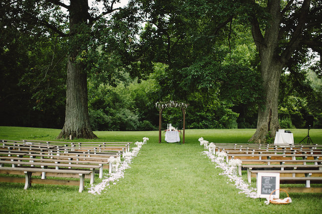 Blush Indiana Barn Wedding