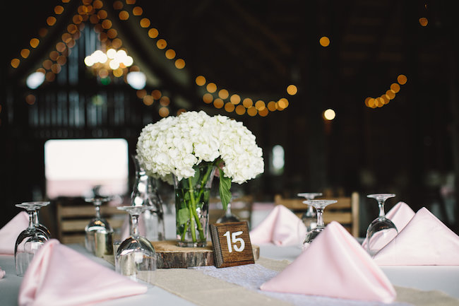 Blush Indiana Barn Wedding