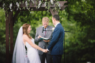 Blush Indiana Barn Wedding