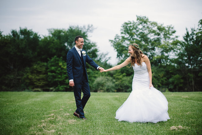 Blush Indiana Barn Wedding