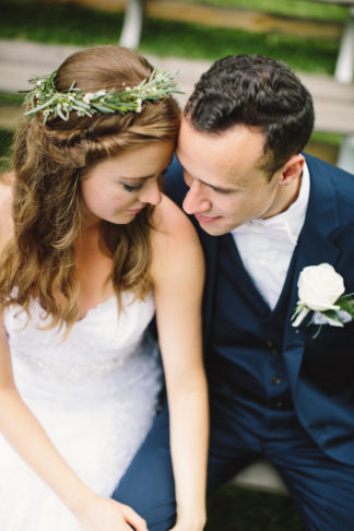 Blush Indiana Barn Wedding