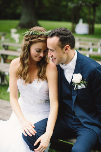 Blush Indiana Barn Wedding