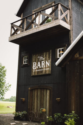 Blush Indiana Barn Wedding