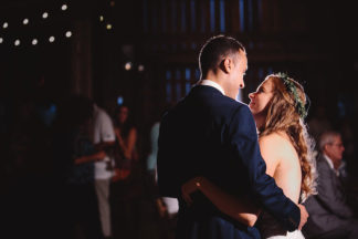 Blush Indiana Barn Wedding