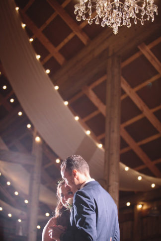 Blush Indiana Barn Wedding