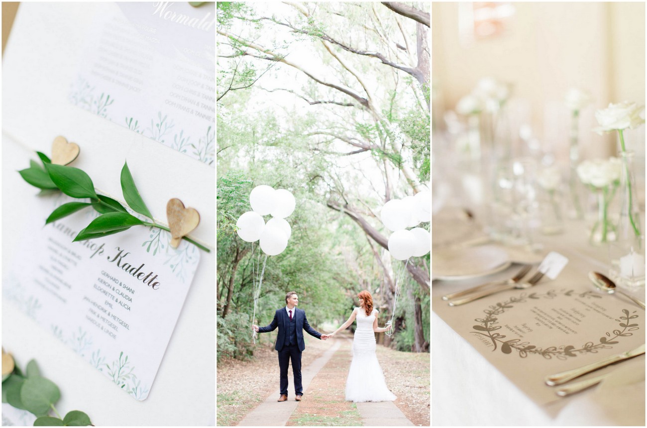 Elegant White + Green Potchefstroom Wedding. (Carolien & Ben Photography)